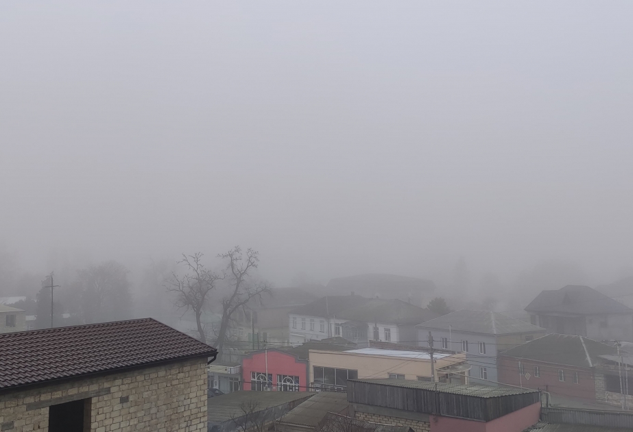 Şimal bölgəsi qatı dumana bürünüb