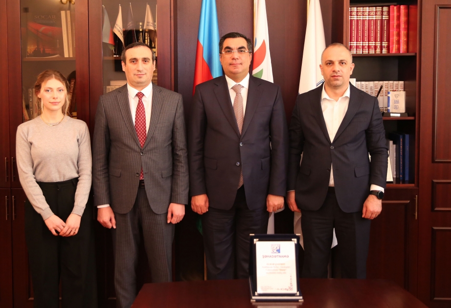 Bakı Ali Neft Məktəbi ilə Neftçi Geoloqları Cəmiyyətinin əməkdaşlıq imkanları müzakirə olunub
