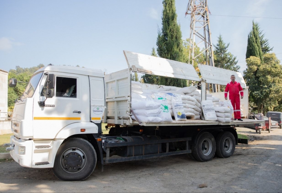 Azotlu gübrələrin səyyar satış xidməti başlayıb