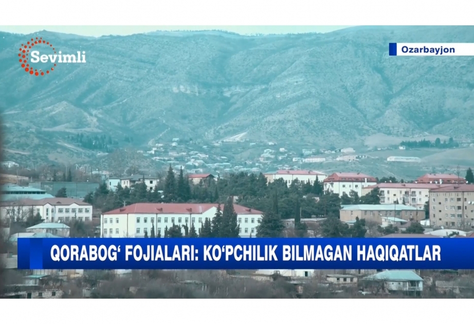 Özbəkistan telekanalında Azərbaycan torpaqlarının işğalının ağır nəticələrinə dair verilişlər nümayiş olunub VİDEO