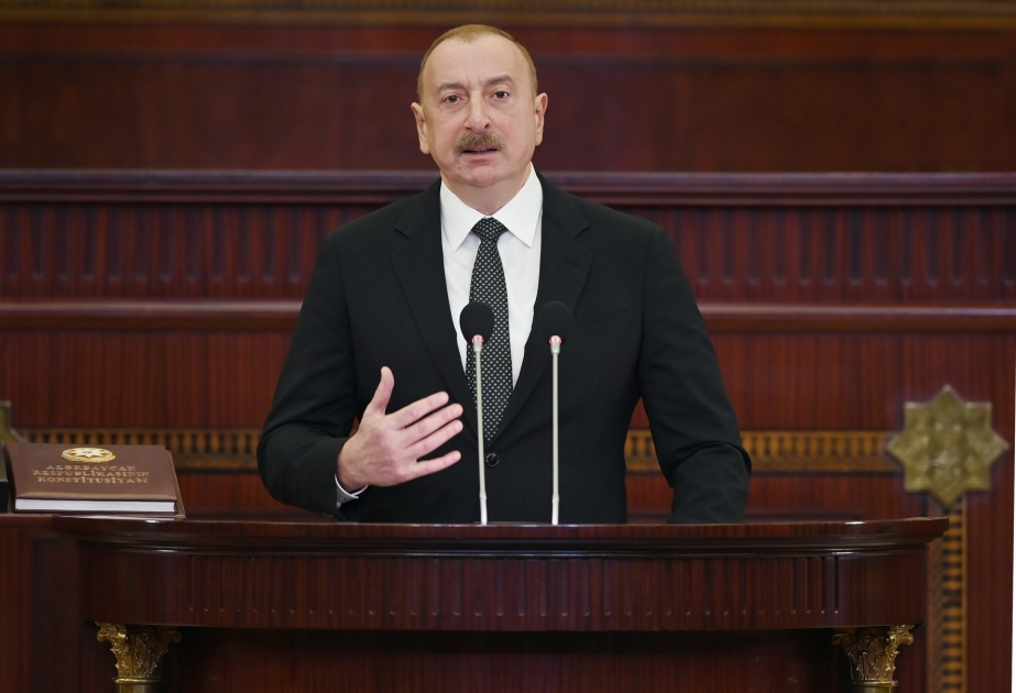 Azərbaycan Prezidenti: Bu gün hərbi sahədə texnoloji inkişaf və üstünlük böyük əhəmiyyət daşıyır