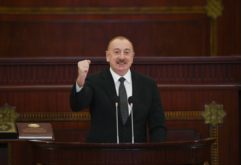 Президент Ильхам Алиев: Сегодня Азербайджан в мировом масштабе воспринимается как транспортный центр