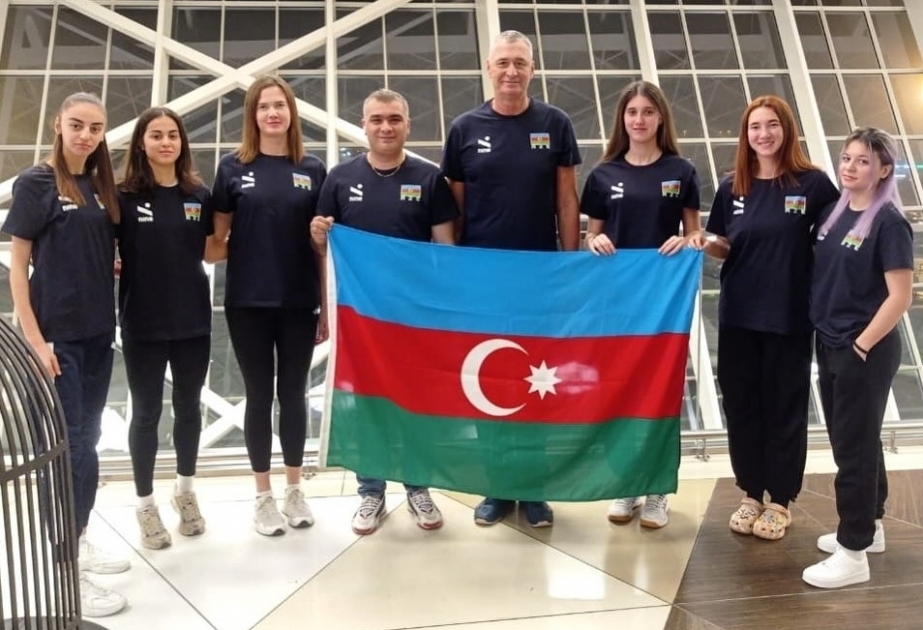 La selección de voleibol de playa de Azerbaiyán se desplazó a Egipto