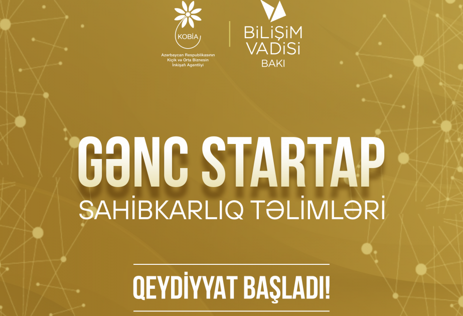 KOBİA və Bilişim Vadisi Bakı “Gənc startap” sahibkarlıq təlimlərinə başlayıb