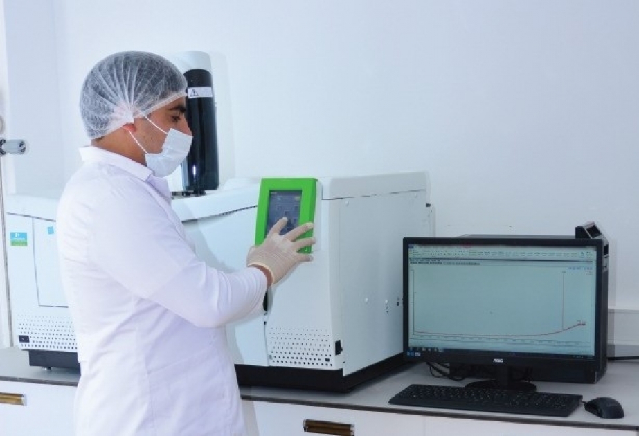 AQTİ-nin Şamaxı Regional Sınaq Laboratoriyasında müayinələr üçün torpaq və suvarma suyu nümunələri qəbul olunur