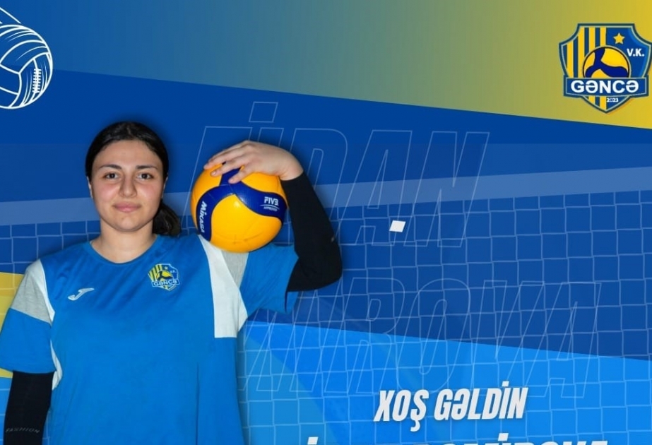 “Gəncə” klubu istedadlı voleybolçu ilə müqavilə imzalayıb