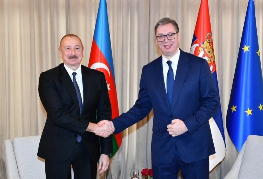 Президент Ильхам Алиев: Нас очень радует расширение день ото дня стратегического партнерства