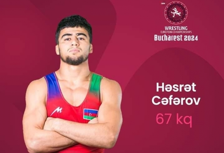 Aserbaidschanischer griechisch-römischer Ringer zum Europameister gekrönt
