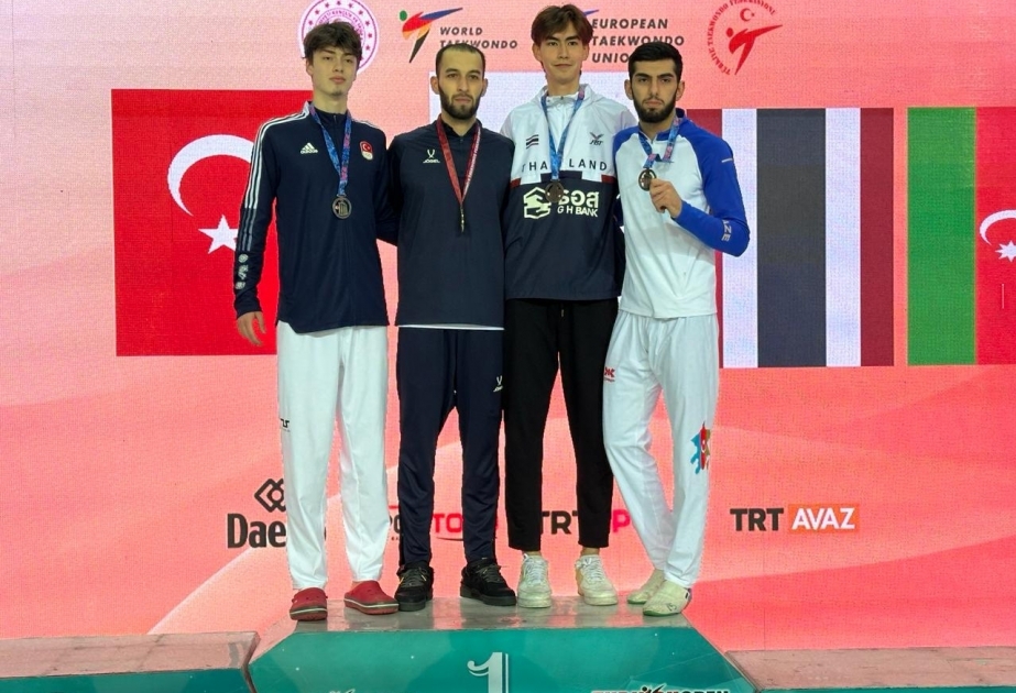 Los luchadores de taekwondo azerbaiyanos logran siete medallas en el Torneo Abierto de Türkiye