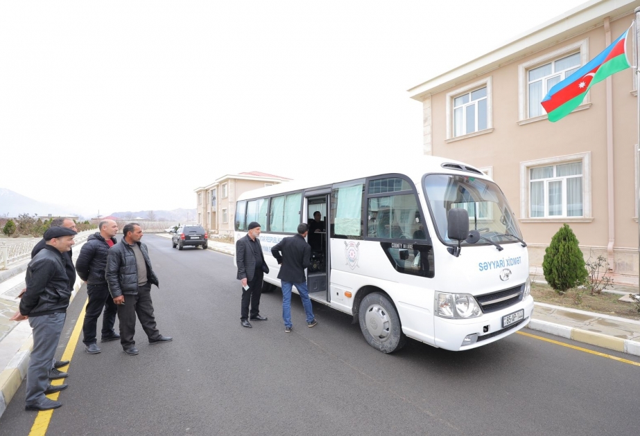 Naxçıvanın Daxili İşlər Nazirliyi Ordubadda vətəndaşlara səyyar xidmət göstərib