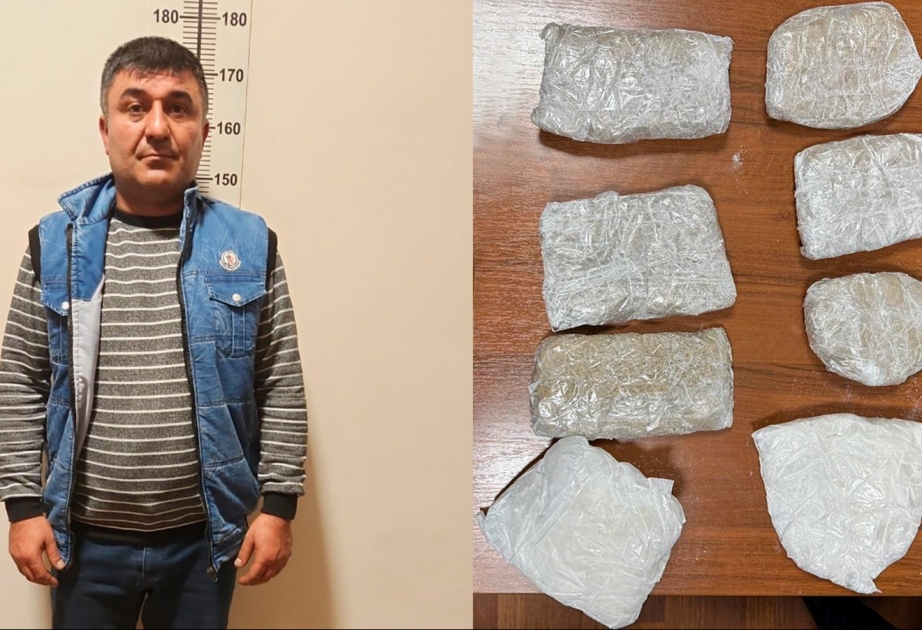 Ölkəyə 4 kiloqram heroin keçirən TIR sürücüsü saxlanılıb