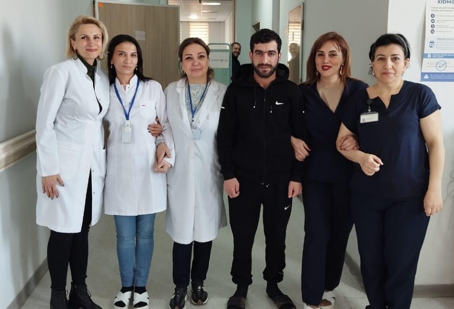 Kəllədaxili travması olan qazinin Respublika Klinik Xəstəxanasında müalicəsi müsbət nəticələr verib
