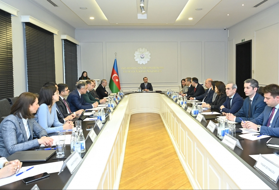 “İnsan kapitalı və təhsil üzrə” İşçi qrup 2023-cü ilin yekun hesabatını müzakirə edib