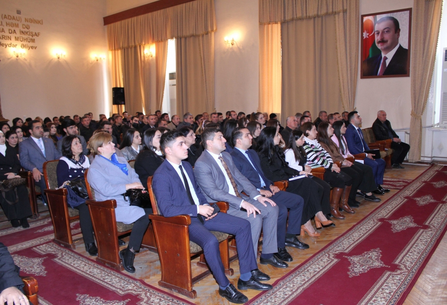 ADAU-da “İlkin tibbi yardım” mövzusunda təlim keçirilib