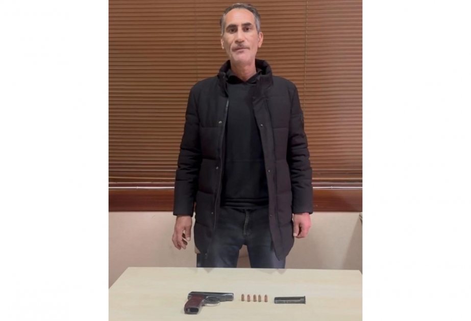 Abşeron rayonu Məmmədli kəndində “Makarov” satmaq istəyən şəxs saxlanılıb