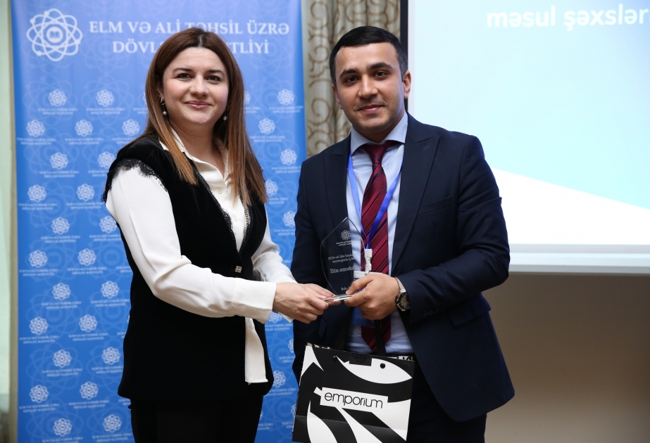 BDU əməkdaşı "2023-cü ildə beynəlxalq reytinqlərlə iş üzrə ilin əməkdaşı" seçilib