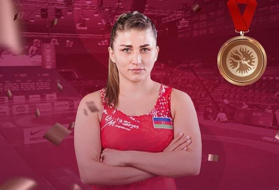 Avropa çempionatı: Qadın güləşçimiz bürünc medal qazanıb