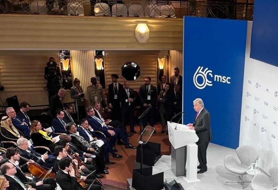 In Munich, Guterres calls for new global order that works for all