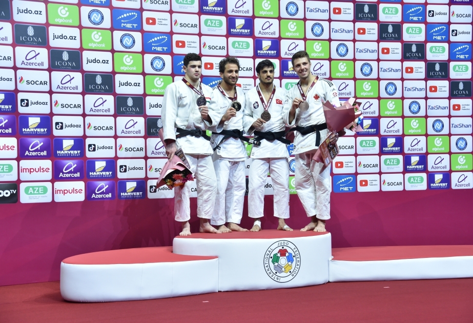 Azerbaijani judoka Hidayat Heydarov crowned Grand Slam title in Baku