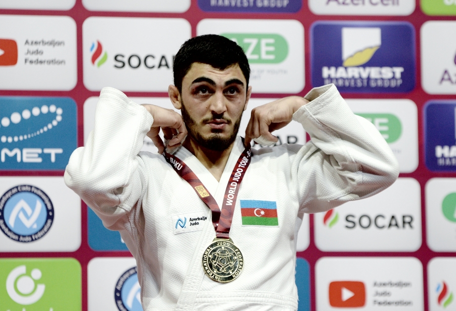 Otro judoca azerbaiyano gana una medalla de oro en el torneo de Grand Slam