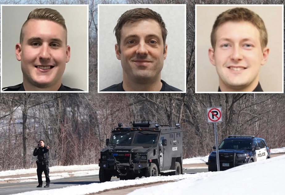 Minnesota ştatında atışmada iki polis və bir tibb işçisi həlak olub