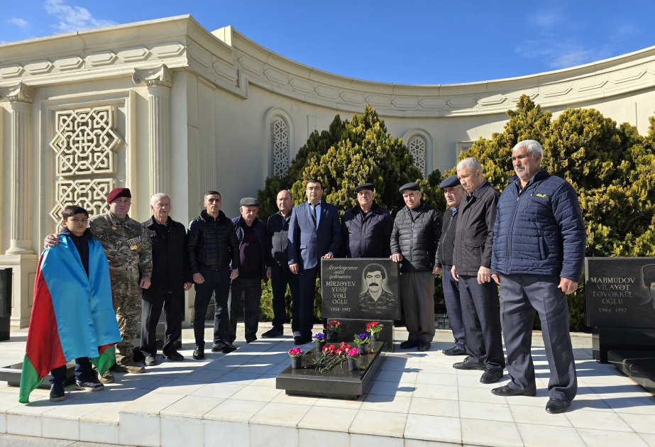 Naxçıvanda Milli Qəhrəman Yusif Mirzəyevin xatirəsi anılıb