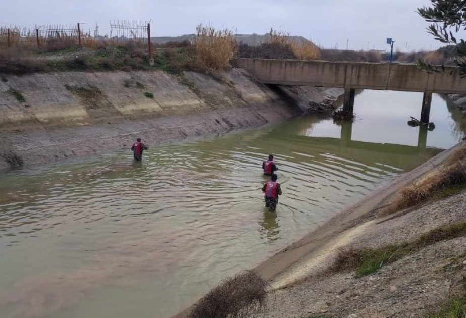 Ötən il İmişlidə kanalda batması ehtimal olunan uşağın axtarışı davam etdirilir