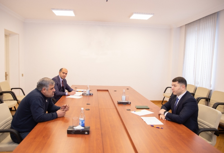 Aqrar Kredit və İnkişaf Agentliyinin sədri Hacıqabulda vətəndaşları qəbul edib