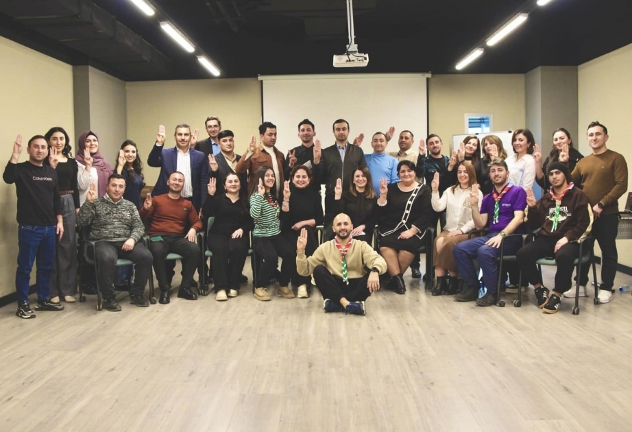 Təməl liderlik təliminin iştirakçıları üçün ilkin skaut təlimi keçirilib