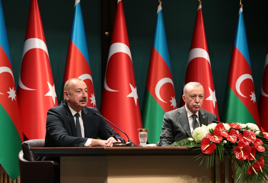 Prezident İlham Əliyev: Bu gün Türkiyə-Azərbaycan birliyi Avrasiya üçün önəmli amilə çevrilib