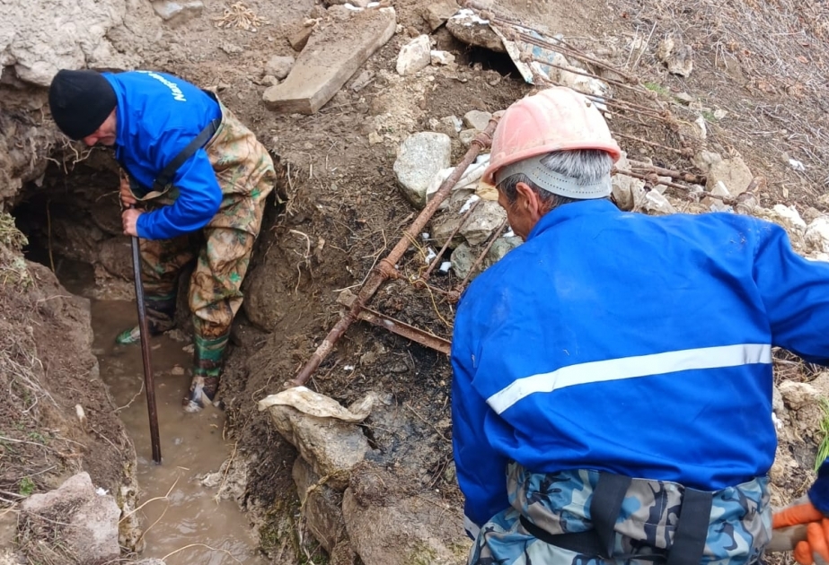 В Ордубаде восстанавливается древний кяхриз