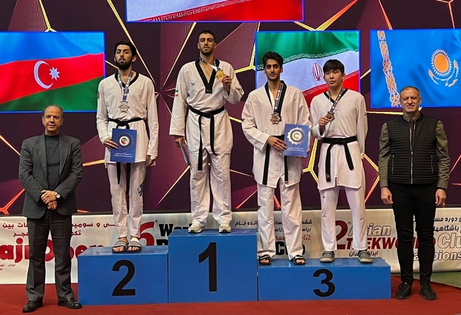 Azerbaijani taekwondo fighters claim two medals in Tehran