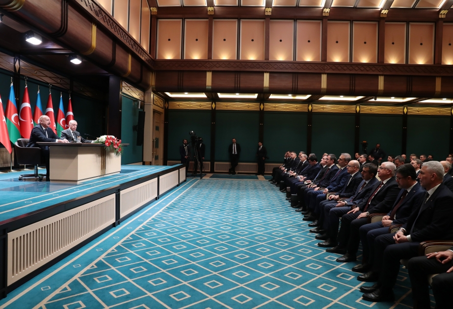 Präsident Ilham Aliyev: Wir haben konkrete Pläne für gemeinsame Produktion mit der Türkei im Bereich der Verteidigungsindustrie