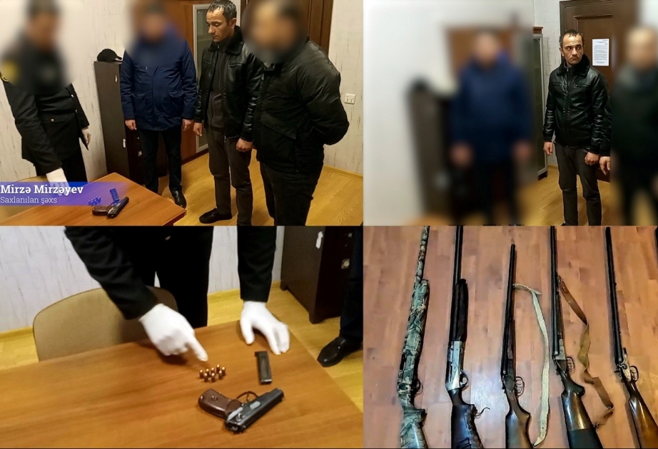 Sabunçu rayonunda axtarışda olan silahlı şəxs saxlanılıb VİDEO