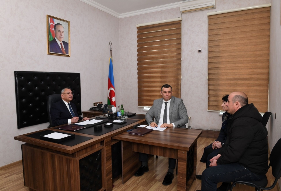 Dövlət Komitəsində keçmiş məcburi köçkünlərin müraciətləri dinlənilib