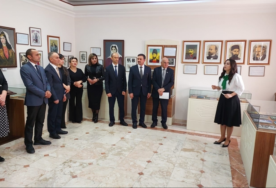 Naxçıvanda Cəlil Məmmədquluzadənin 155 illiyi ilə bağlı tədbir keçirilib