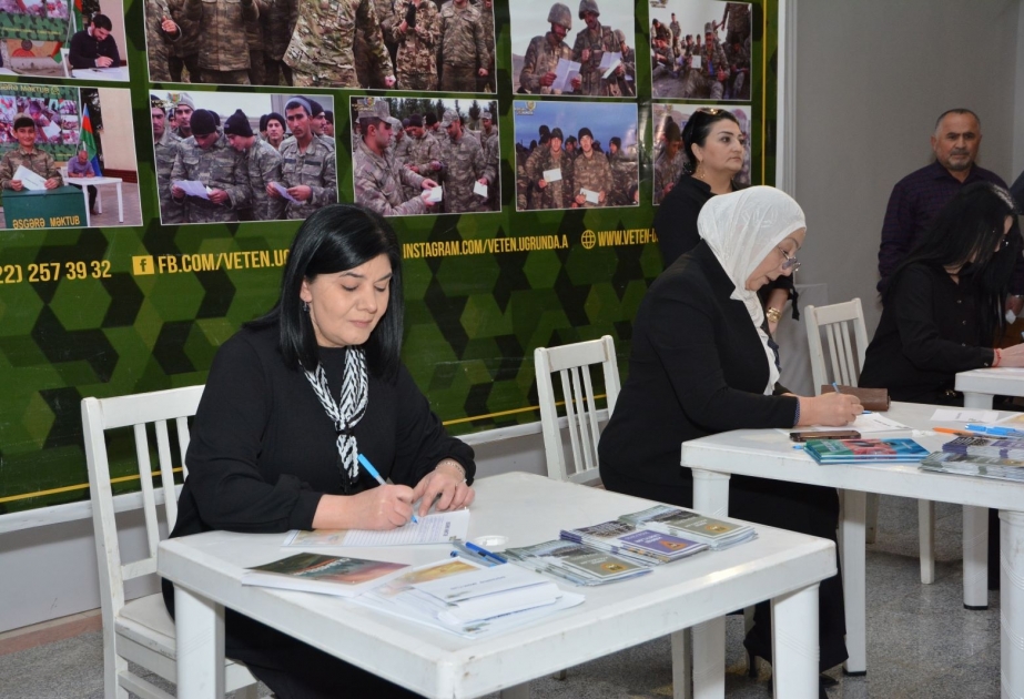 Abşeron rayonunda “Əsgərə məktub” layihəsi həyata keçirilib