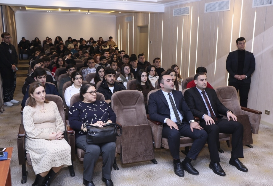 “Sağlamlığı təşviq edən proqram” – tələbələr üçün maarifləndirici təlim
