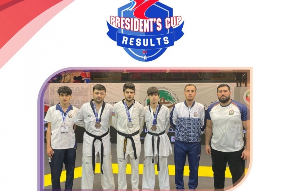 Azerbaijani Para taekwondo fighters claim three medals in Iran