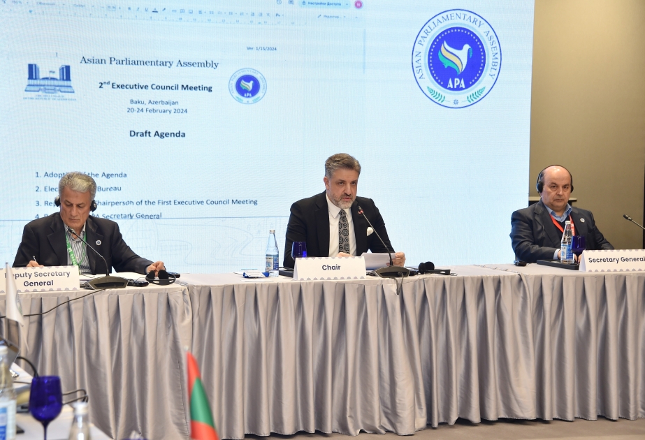Executive Council meeting of Asian Parliamentary Assembly concludes in Baku