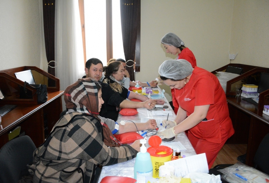 Tərtərdə qanvermə aksiyası keçirilib