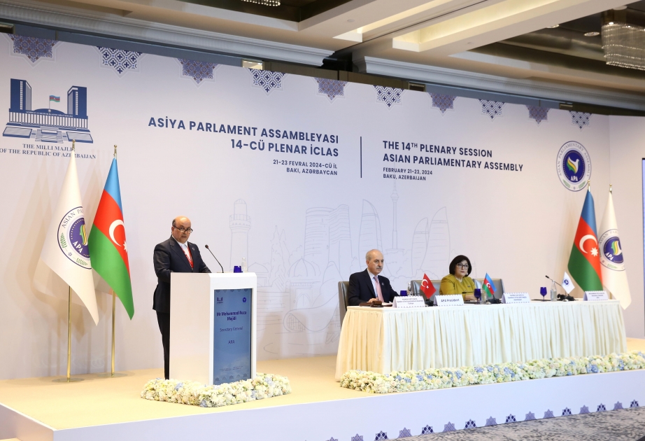 الأمين العام: نؤيد رئاسة أذربيجان للجمعية البرلمانية الآسيوية