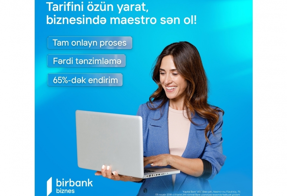 ®  Birbank Biznes предоставляет скидку до 65 процентов пользователям тарифа Maestro