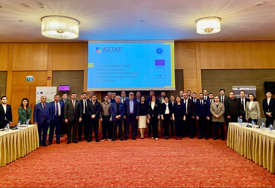 Binalar üçün enerji səmərəliliyi bazarının qiymətləndirilməsinin ilkin nəticələri ilə bağlı seminar keçirilib