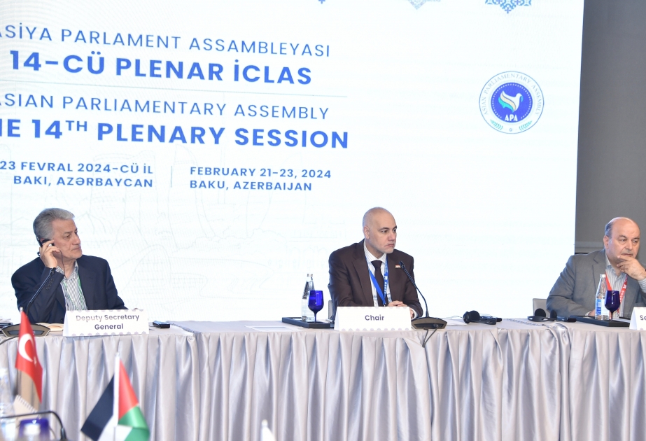 Asiya Parlament Assambleyasında Fələstin komitəsi yaradılacaq YENİLƏNİB