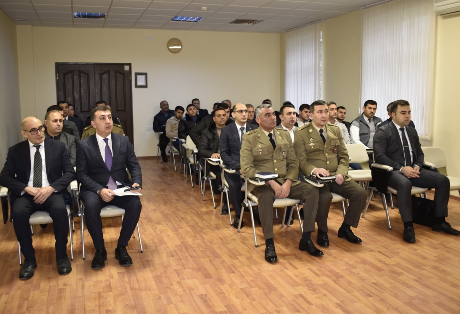 Ağdamda "Texniki təhlükəsizlik bizim prioritetimizdir" mövzusunda seminar-müşavirə keçirilib