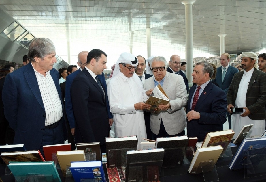 В Национальной библиотеке Катара открылась книжная выставка «Культура Азербайджана, имеющая древние корни»