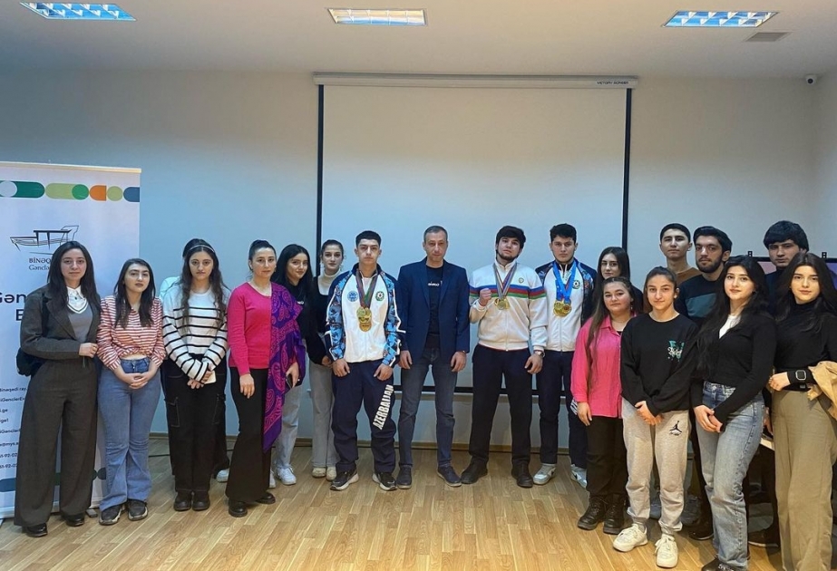 Binəqədi Gənclər Evində Narkomaniya ilə bağlı maarifləndirici tədbir keçirilib