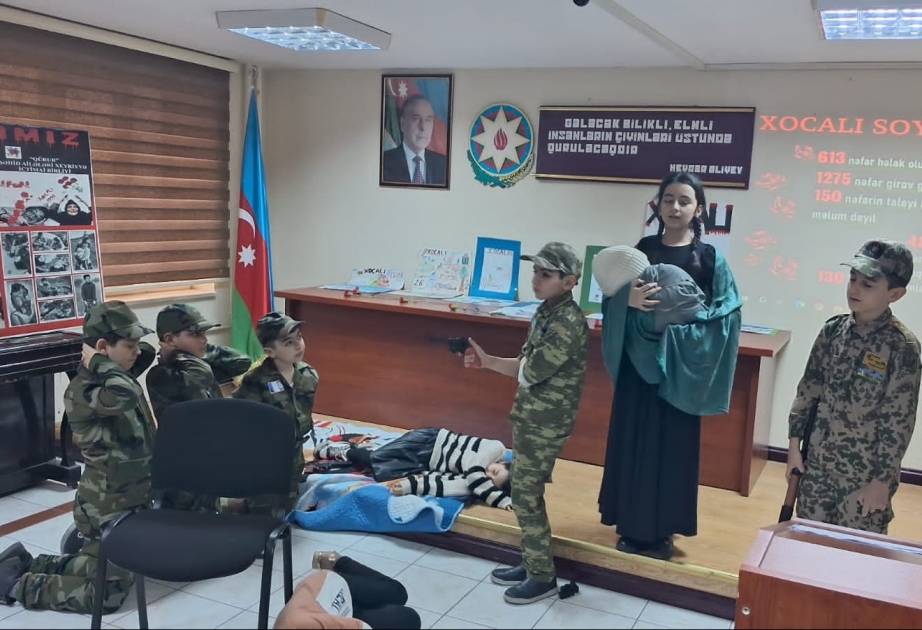 “Gənc istedadlar” liseyində tədbir: Xocalının haqq səsi