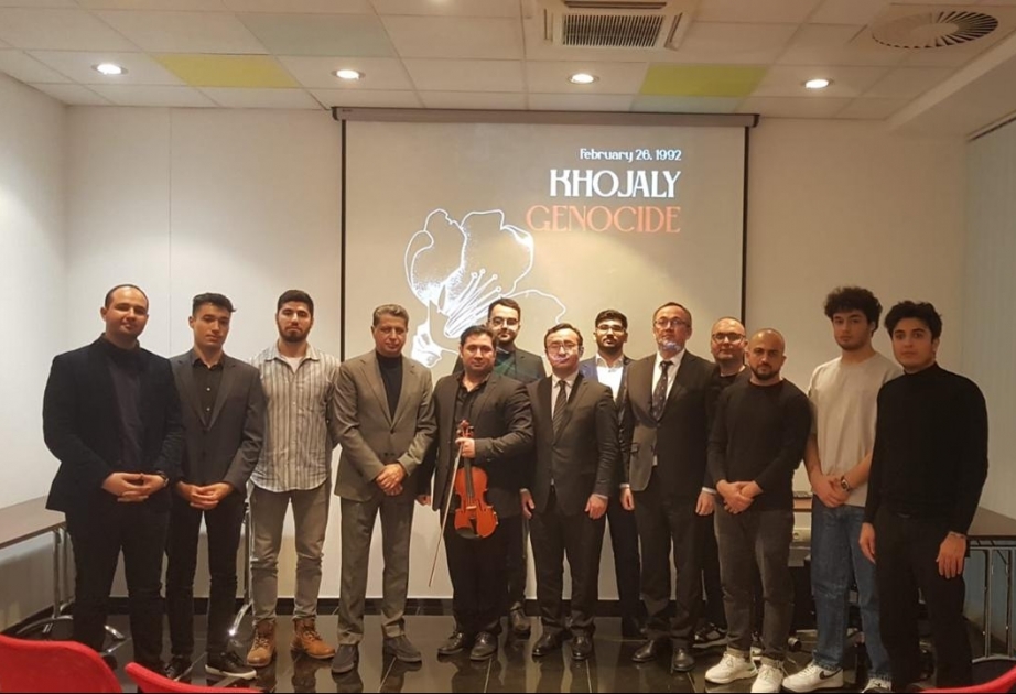 Bratislavada Xocalı soyqırımının qurbanları yad edilib